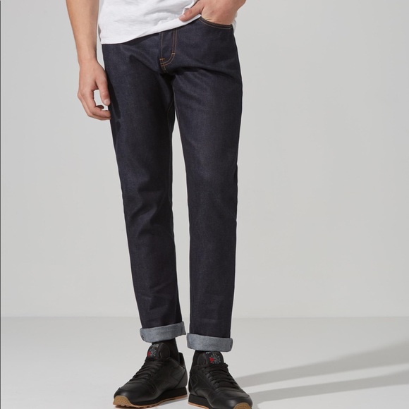 Frank + Oak Cooper Slim Jeans - 30 x 32 - Navy - Picture 1 of 5